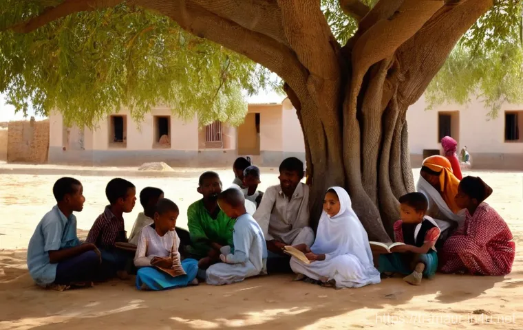 모리타니 인권 상황 - **Prompt:** A powerful and dignified Mauritanian woman, in her late 30s or early 40s, stands against...